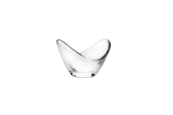 Glasschale klein tief gebogen Glasaroma (ArtikelNr.2101)