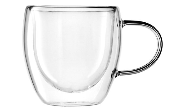Double-walled thermal glasses with handle, set of 2 (item no. 2151)