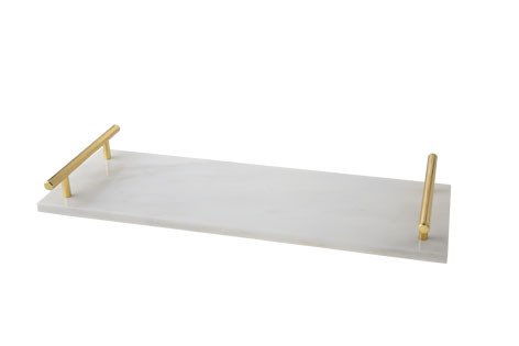 Marble tray with handles 40x14xH4,9cm (item no.2139)