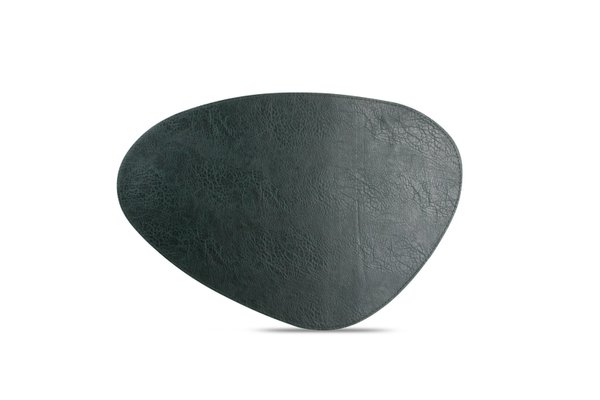 Platzset oval Lederlook dunkelgrün 47x32cm TableTop (ArtikelNr.2226)