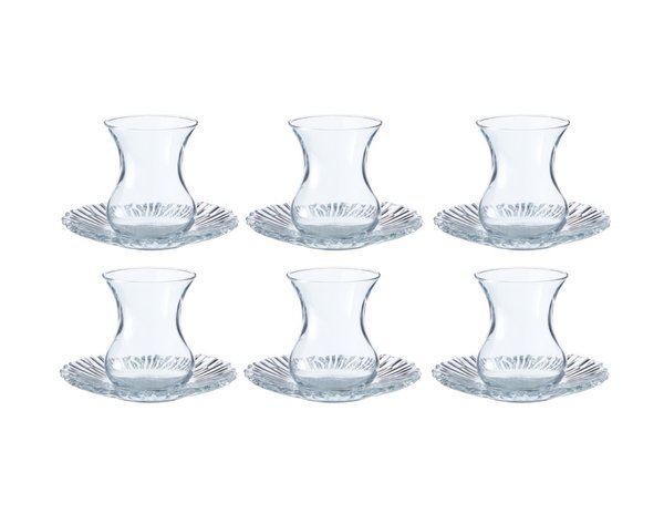 'Aurora' Teeglas-Set 12tlg. für 6 Personen Pasabahce (ArtikelNr.2679)