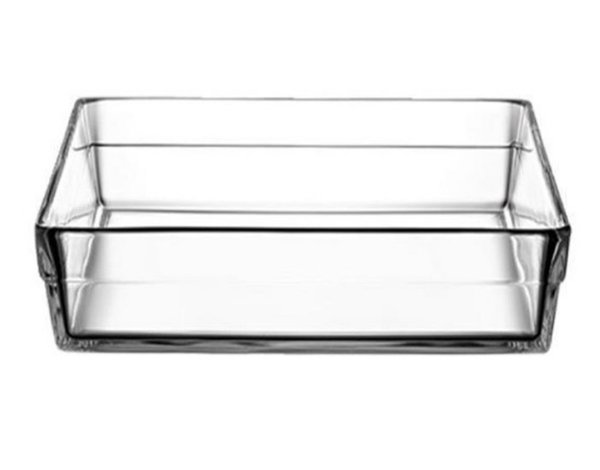 Borcam Premium' clawback shape rectangular 2.5l 28.7x19.7cm Pasabahce (Item No.2684)