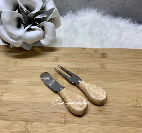 Cheese Knife 2 Set Bamboo (Item No.2749)