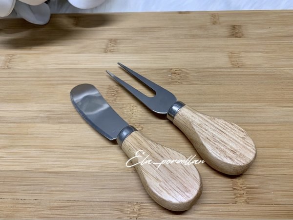 Cheese Knife 2 Set Bamboo (Item No.2749)