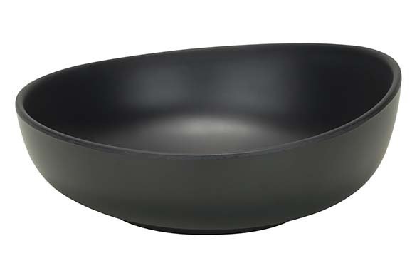Bowl black 16x16xH6cm Blackstone Unbreakable (Item No.2839)
