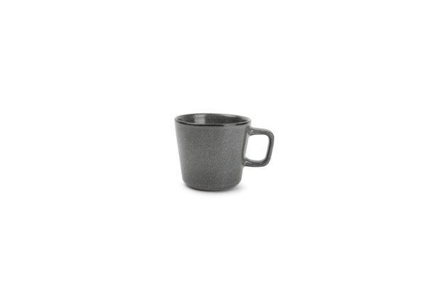 Set of 2 pcs: Cup 0,24l & saucer grey element (item no.3207)