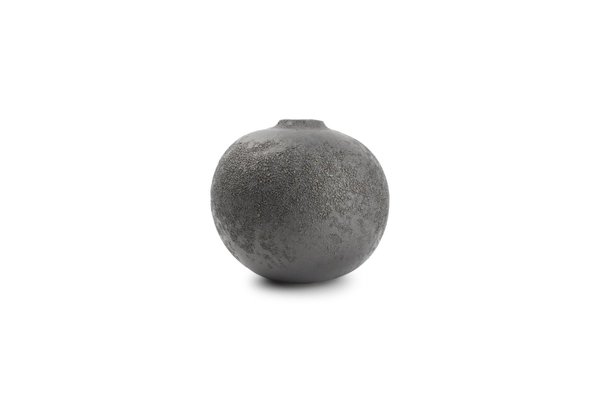 Vase anthracite 14,5xH13cm Bullet (Item No.3226)