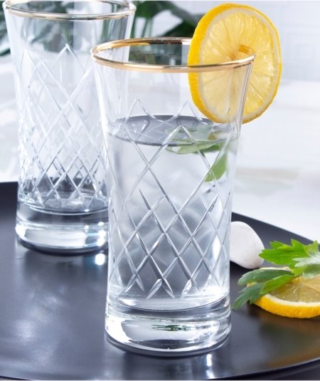 'Hürrem' Long Drink Glass 0,3l Set of 6 (Item No.3287)