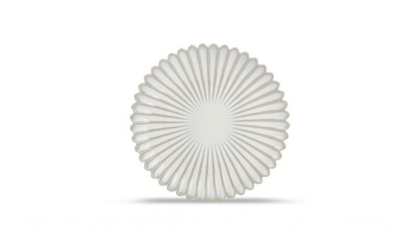 Dessertteller flach 20cm nuance white Lotus (Artikel Nr.3313)