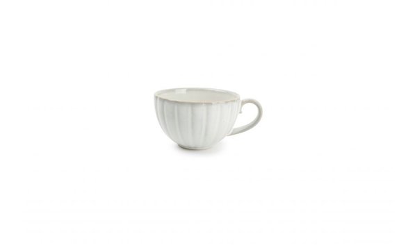 2tlg. Set: Kaffeetasse 0,18l & Untertasse nuance white Lotus