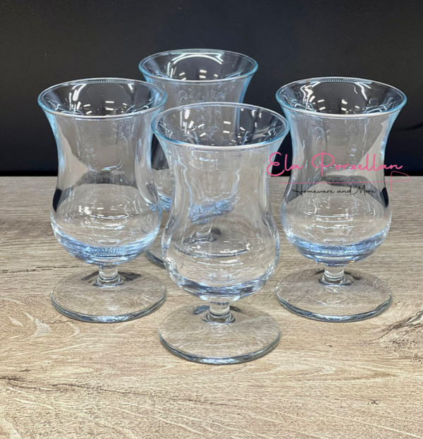 'Gala' Tea Glasses 120ml Set of 4 Pasabahce (Item No.2029)