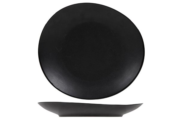 Dessertteller schwarz Vongola black (ArtikelNr.4050)