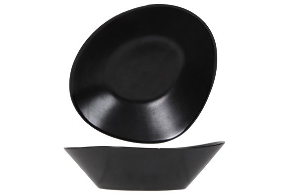 Schüssel 20,3x17xH6,4cm Vongola black (ArtikelNr.4051)